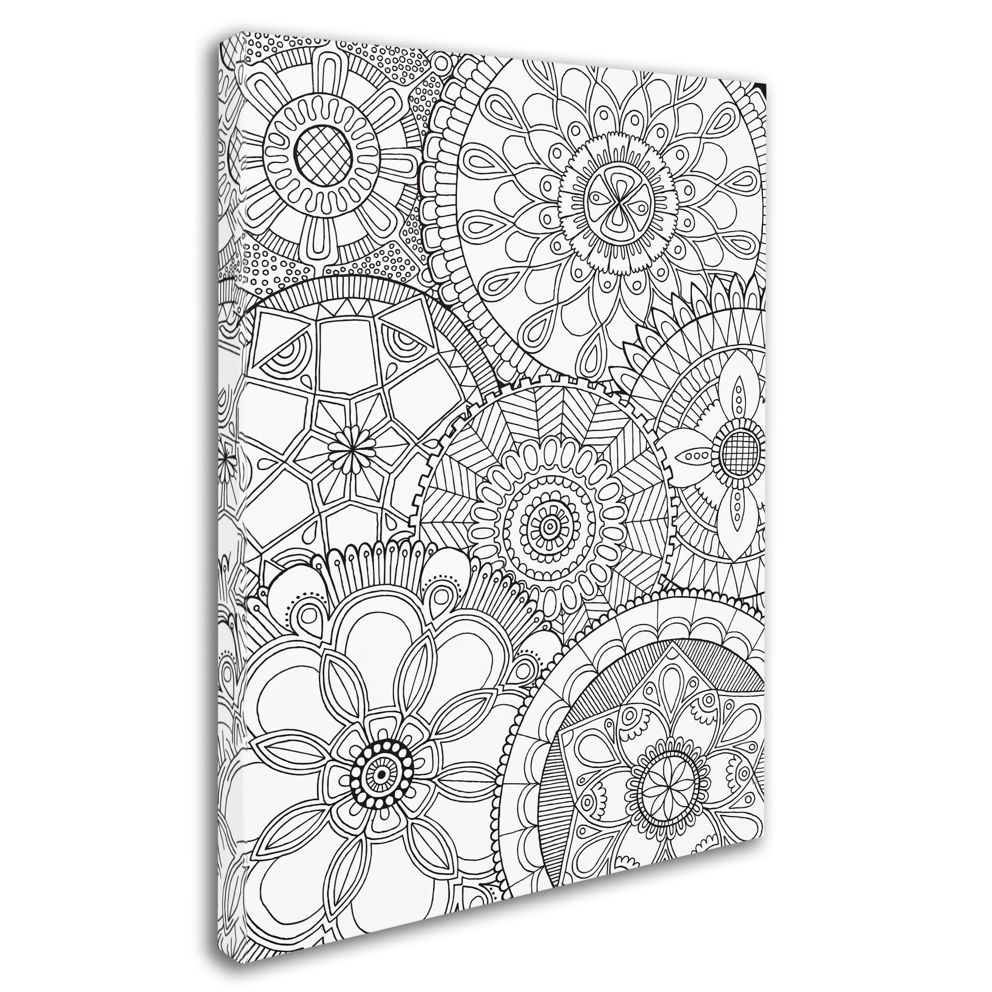 Trademark Fine Art "Family Mandalas" Canvas Art by Hello Angel