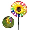 thumbnail image 5 of Yard Outdoor Garden Sunflower Windmill Whirling Wind Spinner Kids Toy Gifts, 5 of 11