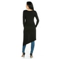 thumbnail image 3 of Women's Extra Long Diagonal Sweep Tunic, 3 of 3