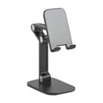 thumbnail image 1 of Soporte universal ajustable para tableta y teléfono móvil plegable para viajes Negro, 1 of 6