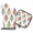 Multicolor 3, variant on CURLYOOT Wildflower Ladybugs Oven Mitts and Pot Holders 2 pcs Set, Decorative Kitchen Gloves Hot Pads Washable Oven Glove for Cooking Baking