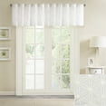 thumbnail image 4 of Home Essence Vera Sheer Embroidered Window Valance, White, 4 of 5