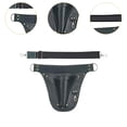 thumbnail image 6 of Pitycbo Tool Belt Garden Belt for Tools Gifts Waist Tool Organizer Leather Gardener Tool Black, 6 of 9