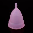 thumbnail image 3 of Copa menstrual femenina reutilizable de silicona para higiene femenina, herramienta para el cuidado de la salud menstrual (rosa S), 3 of 8