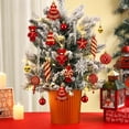 thumbnail image 6 of Ayieyill 40ct Christmas Ball Ornaments, Shatterproof Christmas Ornament Set, Christmas Ball with Rope for Tree (Red Gold), 6 of 7