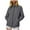 Dark Gray, variant on Towmus Lightweight Active Rain Jacket Hooded Rain Jackets for Women Plus Size Water Resistant Raincoat Windbreaker Casual Jacket