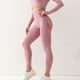 thumbnail image 2 of Mallas deportivas sin costuras para mujer, mallas elásticas de cintura alta para Yoga, gimnasio, trotar, secado rápido, Push Up, pantalones ajustados para mujer, 2 of 5