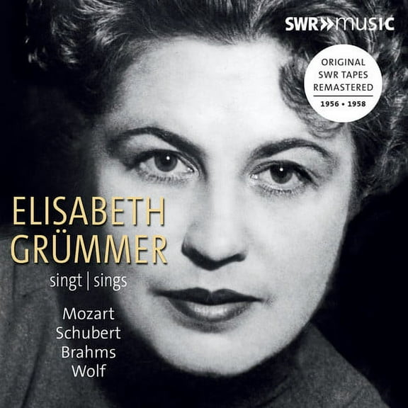Brahms / Grummer / Kammerorchester - Elisabeth Grummer Sings Mozart - Music & Performance - CD