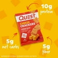 thumbnail image 3 of Cheese Crackers Quest Nutrition Cheddar Blast, 12 paquetes, 3 of 3