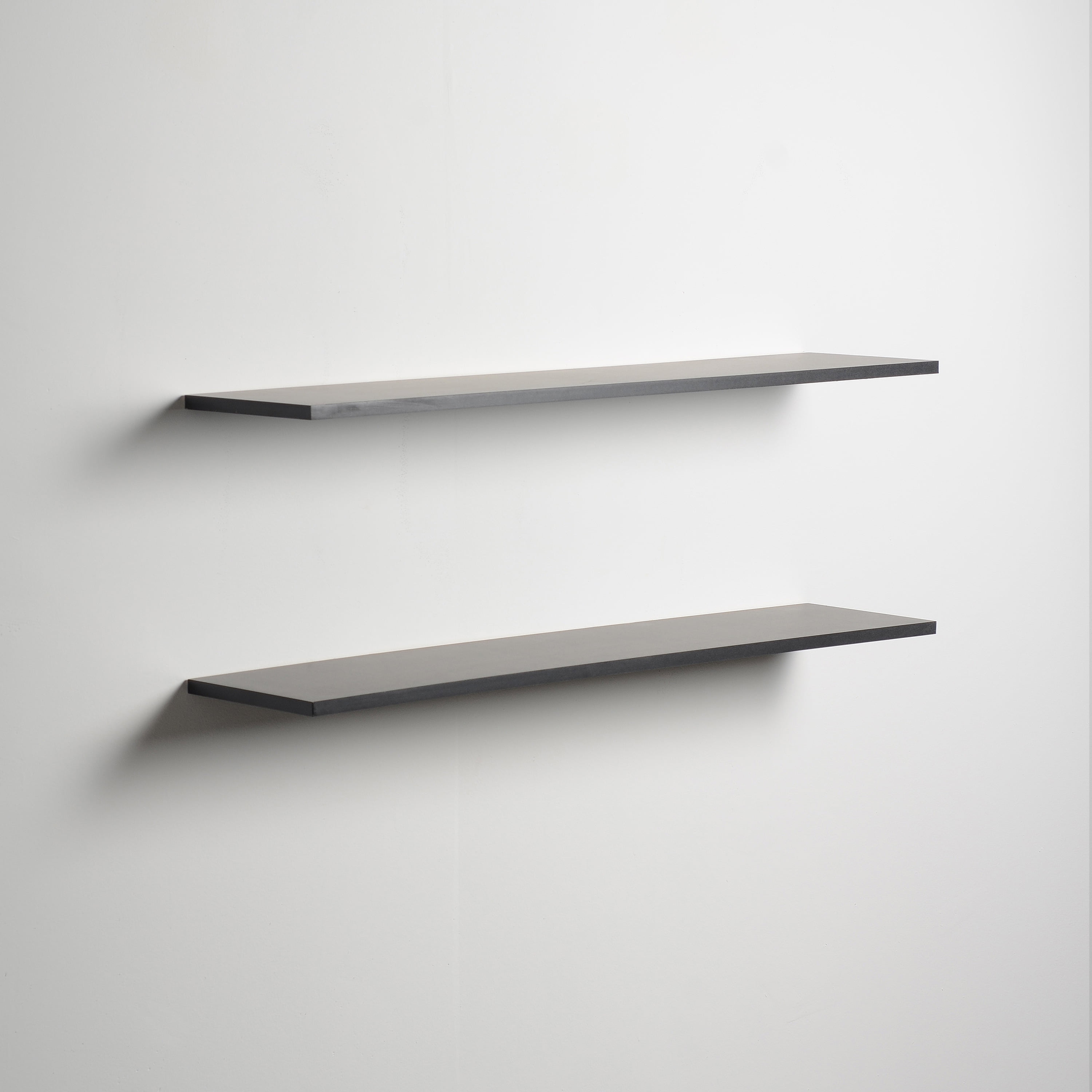 FLOATING SHELF 8 x 36 x 1/2 BLACK