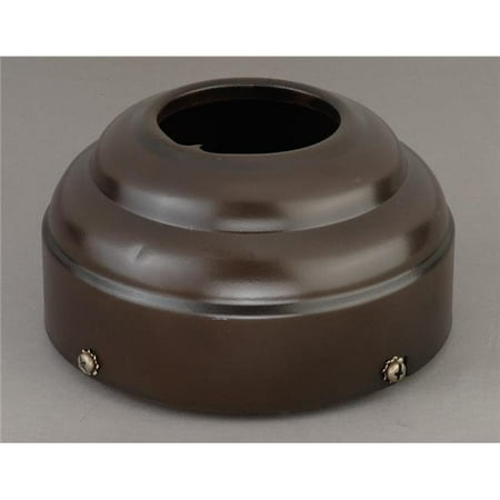 Vaxcel International X Ck12bbz 6 In Slope Ceiling Canopy Adapter For 0 75 In Downrod Burnished Bronze