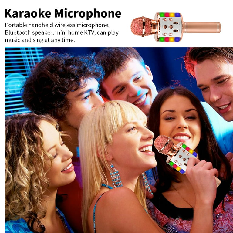 Karaoke Microphone for Kids Fun Toys for 4-15 Year Old Girls Gifts