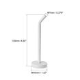 thumbnail image 2 of 2Pcs, 4.53" Gancho de pared montado, gancho para bata, colgador de toallas individual de acero inoxidable blanco, 2 of 3