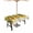 Yellow Beige, variant on nqOlkjepod Brown Sunflower Outdoor Tablecloth with Umbrella Hole & Zipper, Rustic Country Star Spring Summer Wooden Round Table Cover 54 Inch, Dining Waterproof Table Cloth Protector for Patio/Party