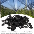 thumbnail image 4 of Shade Cloth Clips, 50pcs Windproof Round Shade Netting Black Clips  for Outdoor Garden, 4 of 8