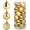 3cm-Gold, variant on Christmas Balls, 24pcs 1.18" Small Size Christmas Tree Ornaments Hanging Christmas Home Decorations for Home House Bar Party，Gold Christmas Ball(Gold)