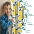 thumbnail image 3 of Blackout Kids Curtains,Yellow Lemon Fruit Leaves White Pattern Childrens Insulated Curtains Set Of 2,Bedroom Essentials,Toddler Room Decor 42"x84", 3 of 5