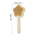 thumbnail image 4 of Unique Bargains 1 Pc Durable Pet Grooming Brush for Dog for Cat 7.87"x3.74"x1.81" Yellow, 4 of 6