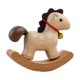 thumbnail image 2 of Caballo Balancín de Estilo Nórdico, Decoración de Mesa para El Hogar, Caballo Balancín de Pino., 2 of 6