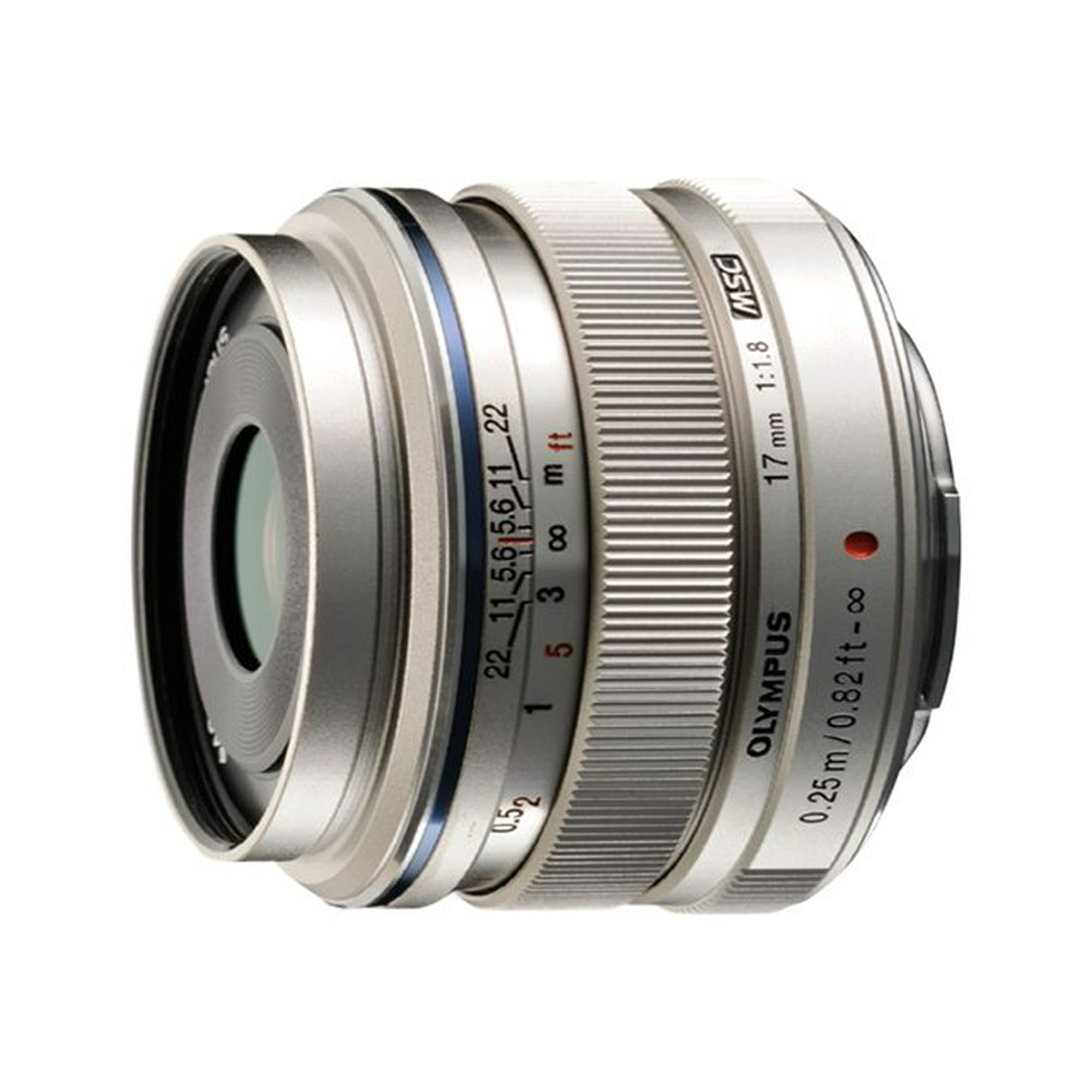 Olympus 17mm f1.8 M. Zuiko Digital Lens Silver | Walmart Canada