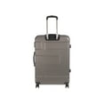 thumbnail image 3 of Nicci Deco Plastic 3-Piece Luggage Set Charcoal (CRL010-Char), 3 of 5