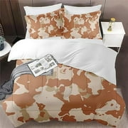 Comforter Set Twin Size  Camouflage Green Snake Camo Bedding Set for Kids and Adults Bedroom Decor  Geometric Animal Military Comforter Set and Pillow Case