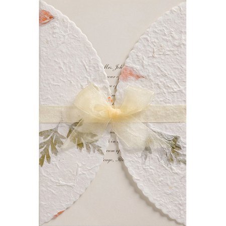 Wilton Invitation Kit Pressed Floral 50 Ct Walmart Com Walmart Com