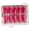 thumbnail image 3 of INTSUPERMAI 10pcs Nail Art Soak Off Clip Cap Pink Plastic Nail UV Gel Polish Remover, 3 of 6