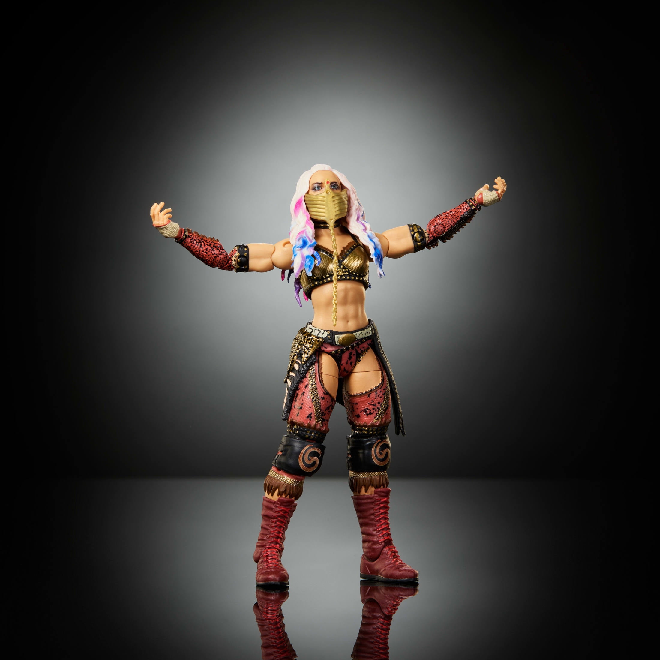 WWE Elite Giulia Action Figure, Series #125 Set, 6-inch Collectible with Accessories