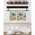 thumbnail image 3 of Watercolor Flowers Kitchen Dish Towels for Drying Dishes Set of 3, Vintage Tulips Floral Barn Doors Wood Grain Waffle Weave Microfiber Hand Tea Bathroom Towels Quick Dry & Absorbent Towel 15.7x23.6, 3 of 7