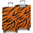 thumbnail image 2 of Stretch Luggage Cover XL(29-32in)– Elastic Travel Suitcase Protector with Handle Openings & Bottom Closure, Washable Polyester Spandex Suitcases Cover, Leopard Animal Print, 2 of 5