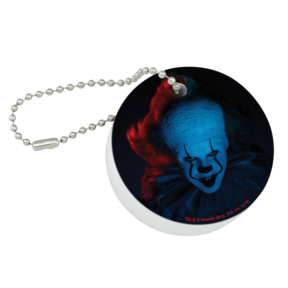 IT: Chapter 2 Blue Pennywise Floating Keychain Round Foam 