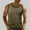 Army Green, variant on Fnnxeal Mens Tank Tops, Summer Shirts with Pocket Casual Tank Tops for Men Crew Neck Sleeveless Navy Tops Size 2XL