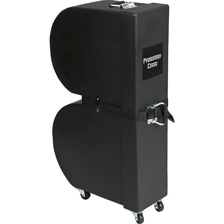 Protechtor Cases Classic Series Upright Timbale Case with Wheels Black