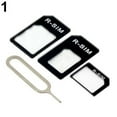 thumbnail image 3 of NIBOLOG 3 in 1 NanoSIM Card to Micro SIM Card to Standard SIM Card Adapter Converter, 3 of 7
