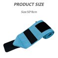 thumbnail image 2 of Wrist Wraps for Weightlifting Weight Lifting Wrist Support Straps for Bench Press, Overhead Press - blue, 2 of 5