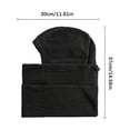 thumbnail image 2 of Multicolor Neckerchief Men and Women with The Same Version Of Outdoor Riding Thickened Fleece Masked Scarf Protection Face Warm Windproof Face Cap, 2 of 4