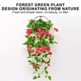 thumbnail image 4 of SLYNSHome Clearance Artificial Flower Vines,Artificial Morning Glory Hanging Vine Silk Fack Flowers Garlands,Faux Flowers with Green Leaves for Wedding Garden Wall Table Home Party Decor, 4 of 7
