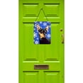 thumbnail image 2 of Carolines Treasures LH9290DS1216 Min Pin Winter Snowflakes Holiday Wall or Door Hanging Prints 12WX16H multicolor, 2 of 2
