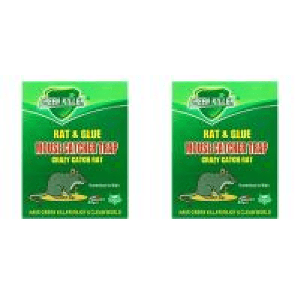 Trampas Pegamento para Ratones E Insectos Pegajosas Extrafuertes Y Ratas (25*19 Cm)