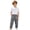 Grey@GC@, variant on Kids Boys Casual Pants Straight Leg Pant for Child Solid Elastic Waist Cozy Jogger Trousers with Pockets
