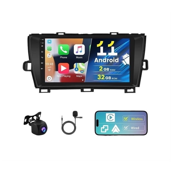 Stereo Toyota Prius 2010-2015 Android Carplay GPS 2 32G