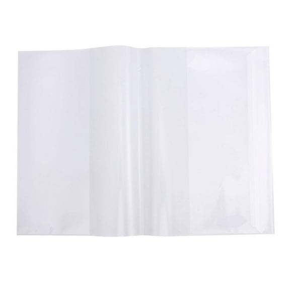 FOMIYES 5pcs 16K Textbook Cover Clear Waterproof Plastic Exercise Book Note Book Film Protector
