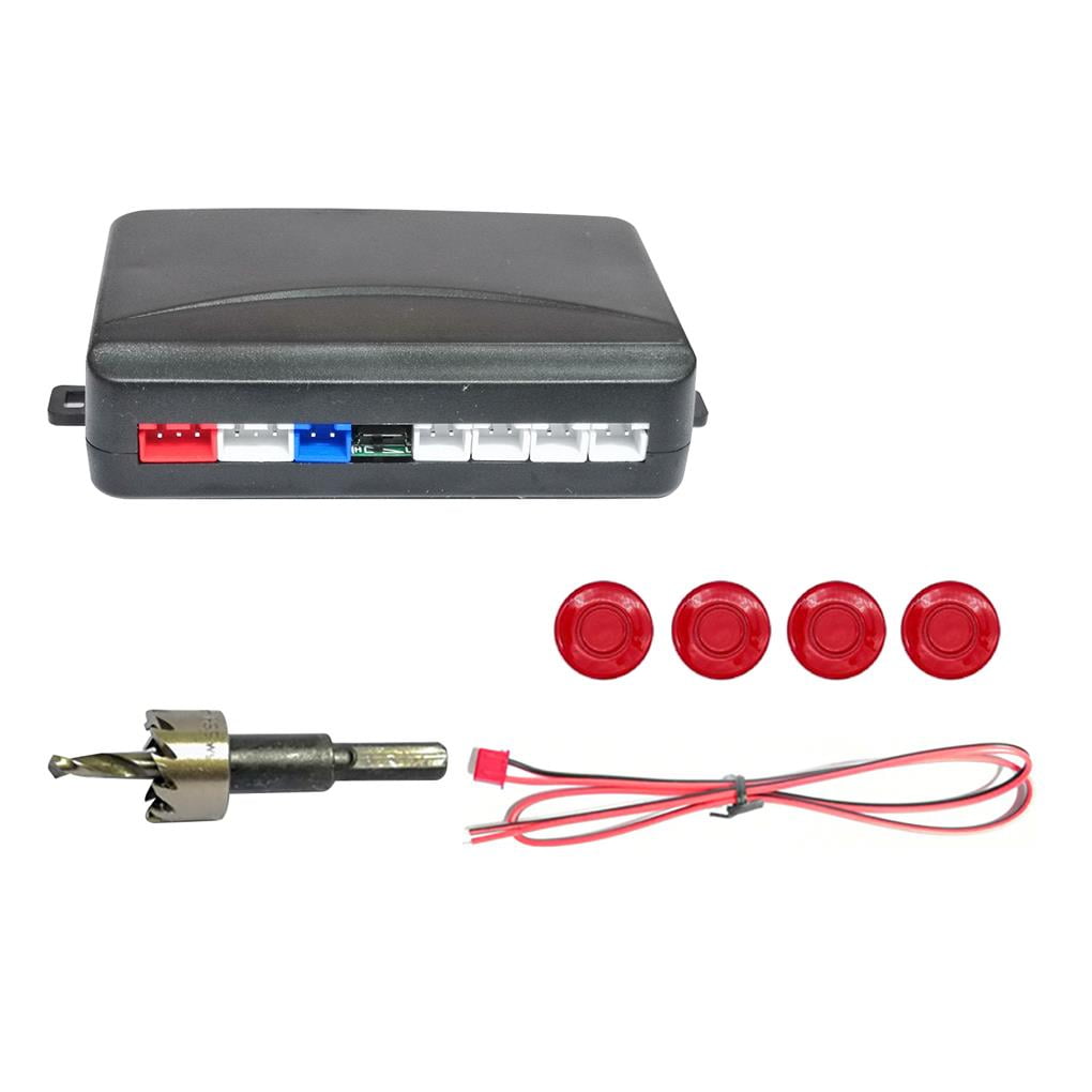 Car Reverse Sensor Car Auto Ultrasonic Parking Radar with 4 Parking