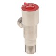 thumbnail image 3 of Válvu ángulo pteada material acero inoxidable Válvu agua Válvu parada Válvu cierre Válvu ángulo montaje plomería Cola Rosca Válvula de aleación de baño, 3 of 5