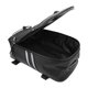thumbnail image 3 of Bolsa para portaequipajes de bicicleta ROCKBROS, bolsa de transporte trasera para bicicleta, bolsa de equipaje impermeable negra, bolsas laterales plegables de 9-12 L con funda para la lluvia., 3 of 5