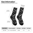thumbnail image 2 of Bingfone Compression Socks for Women and Men Long Socks for Running Athletic Cycling Nurse- Skeletons Dancing, 2 of 6