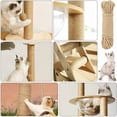 thumbnail image 3 of 164ft Natural Hemp Rope for Pet Scratching Posts, Durable Sisal String for Furniture Repair, Heavy Duty Jute Twine for DIY Crafts and Decor, 3 of 7