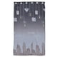 thumbnail image 1 of Cortinas cortas de poliéster con diseño de paisaje urbano para decoración de dormitorio de casa Gris, 1 of 10