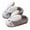 Grey, variant on PINQI Unisex Child Cute Slippers Kids Children's Boys Girls Cute Furry Shoes Indoor Home Warm Cotton Slippers for Indoor Outdoor House Shoes Bedroom Slippers(Gray,5.5-6 Years)